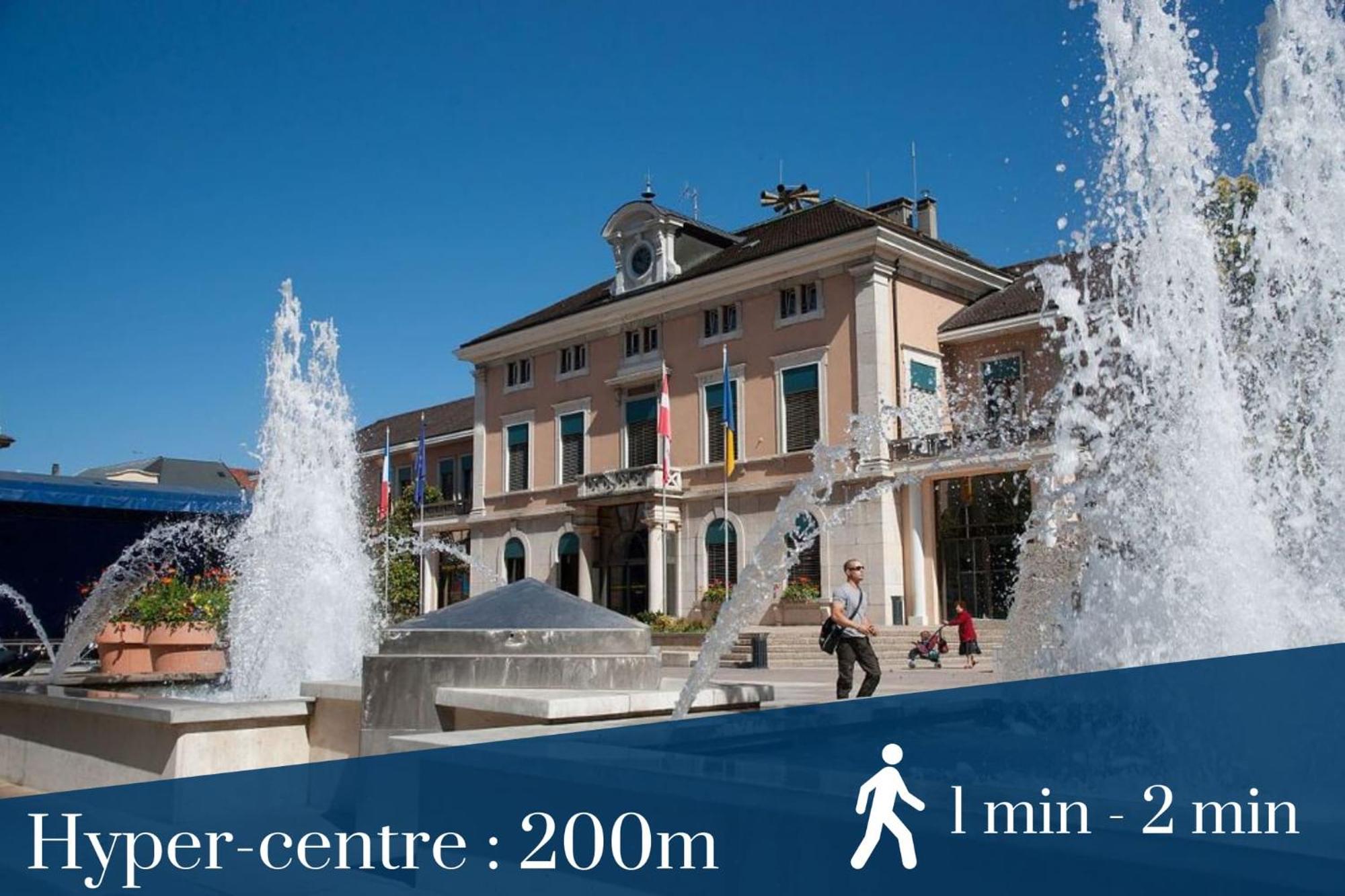 Homey Wild - Proche Gare Et Tram - Proche Centre - Balcon Prive - Parking Prive - Wifi Gratuit آنماس المظهر الخارجي الصورة